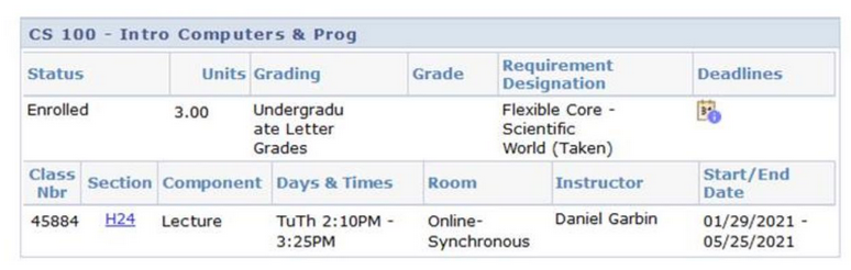 Synchronous Courses Image