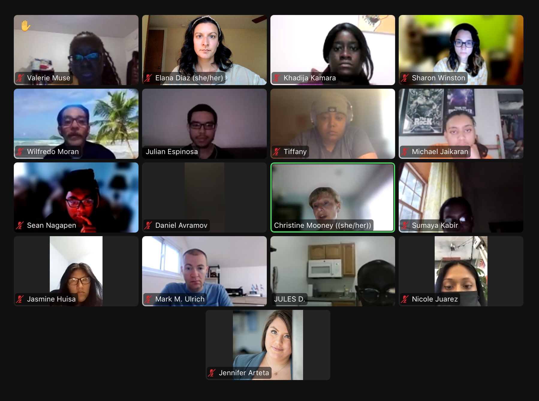 Startup School Zoom meeting