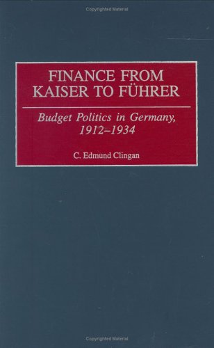 finance from kaiser to fuehrre book