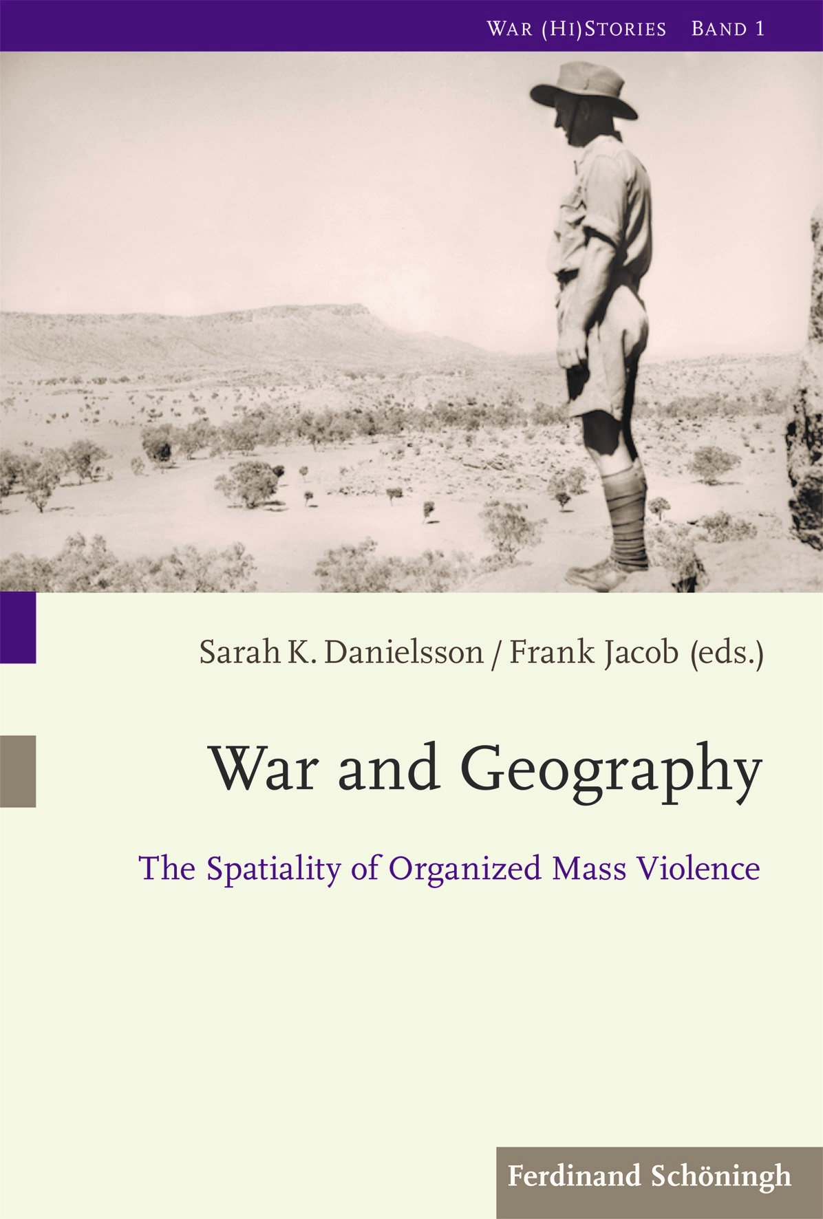 "War and Geography" book cover
