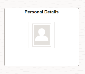 personal details tile