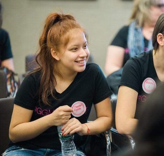 Clementina, at a GlamourGals conference