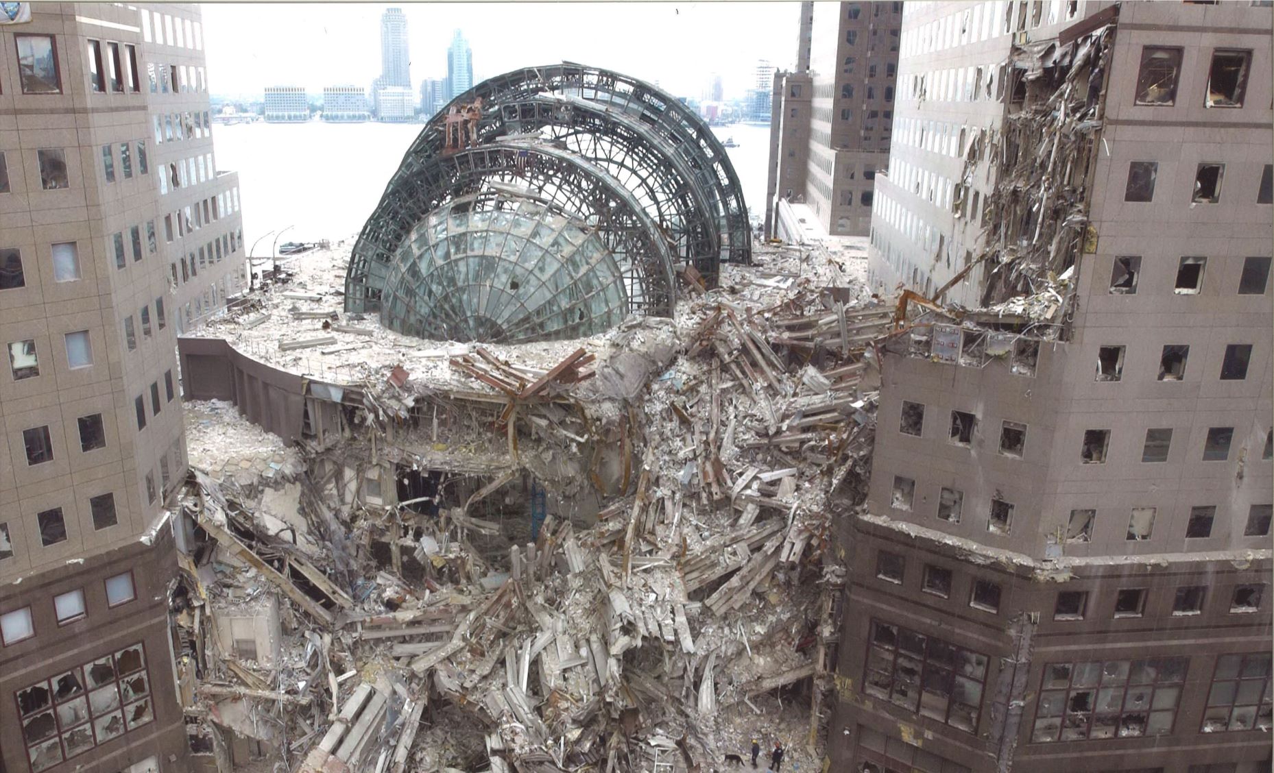 9/11 Winter Garden Atrium by Chris Landano