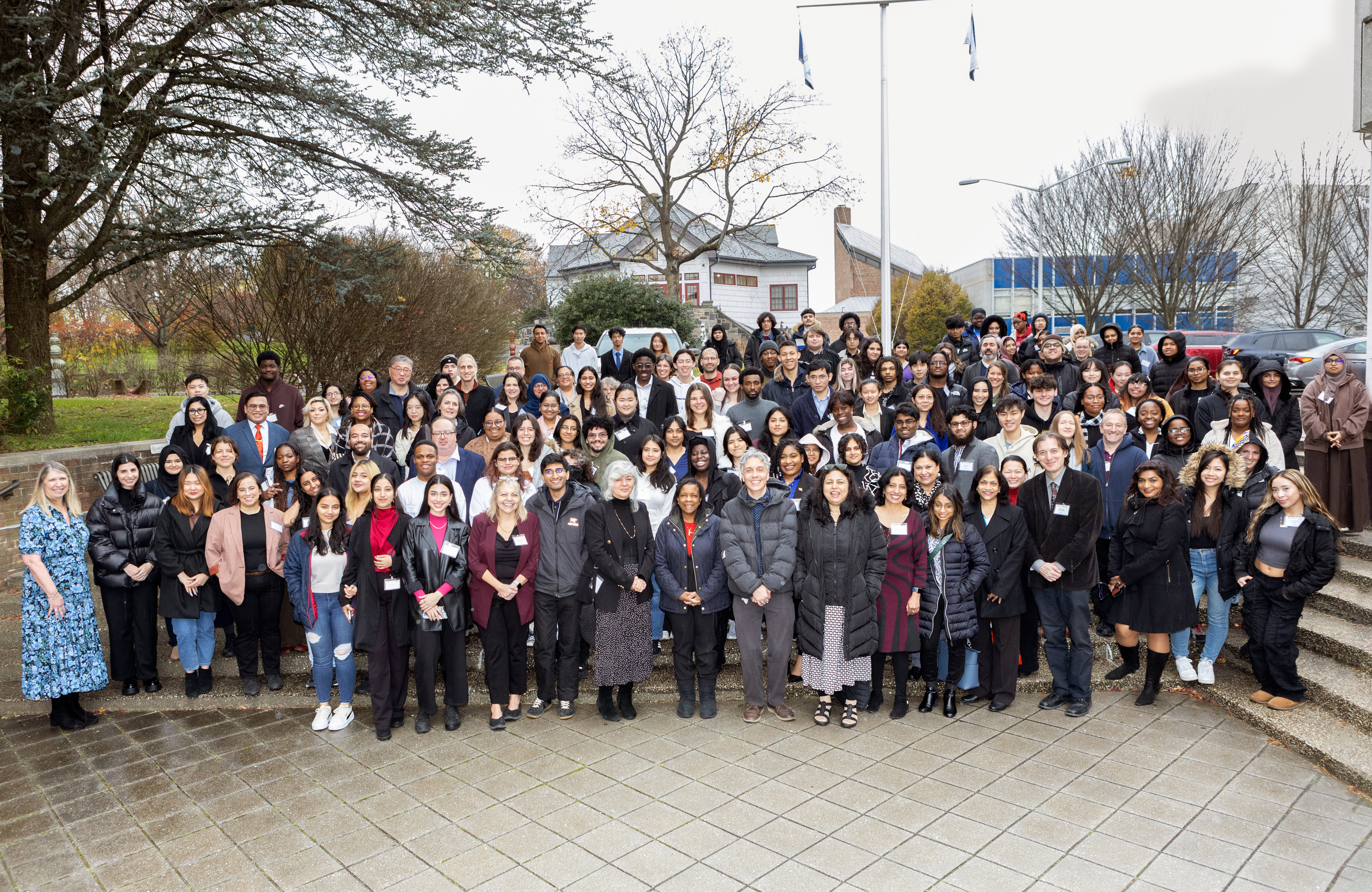 students and faculty at the Eighth Annual Undergraduate Research & Creative Works Day