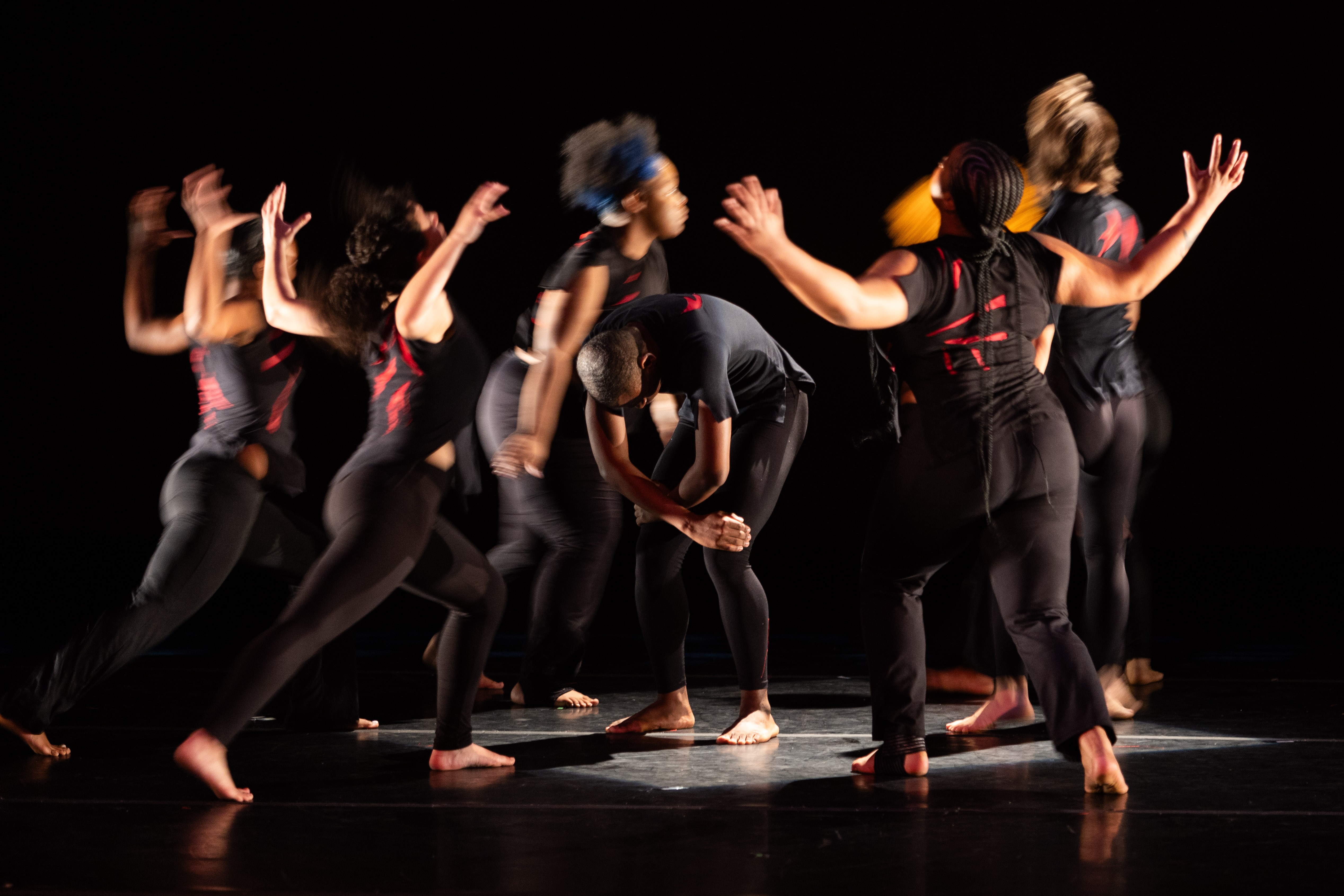 Queensborough students in dance program performing