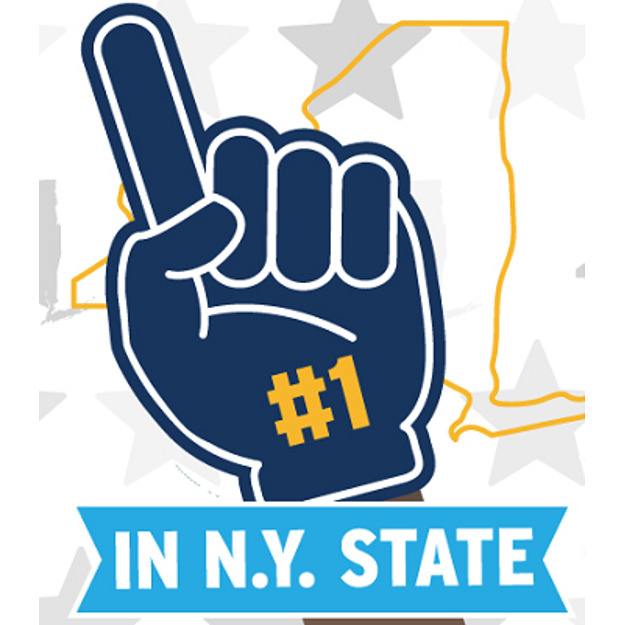 ranked number one in New York state