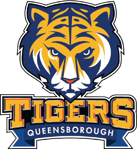 headshot logo of the Queensborough Tiger