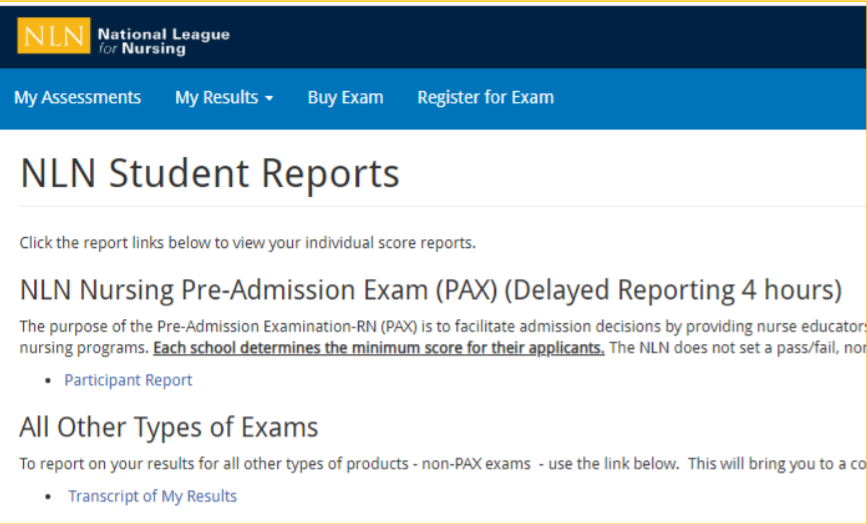 Student Reports