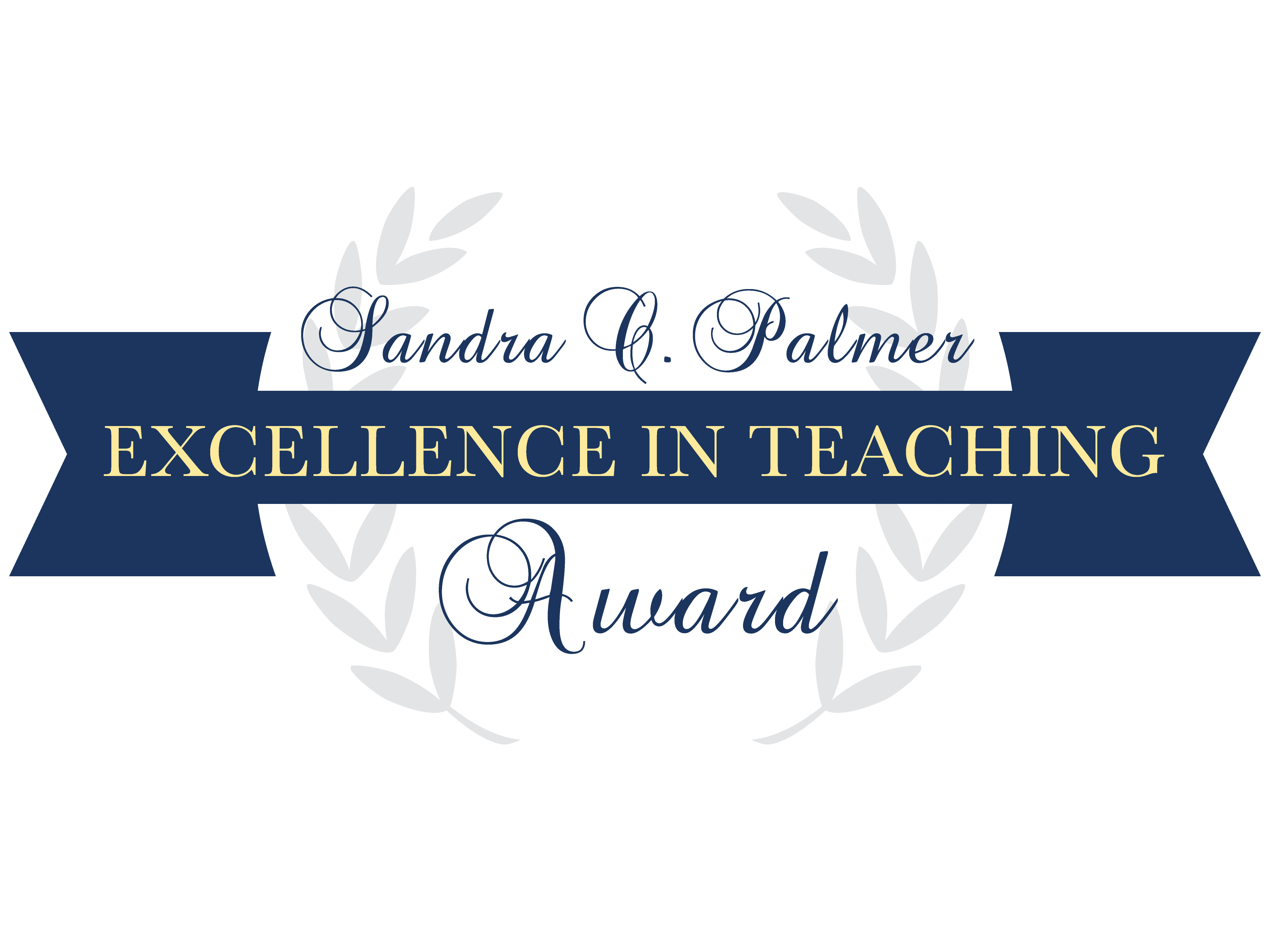 logo for The Sandra C. Palmer Teaching Excellence Award