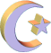 Islam Star and Crescent