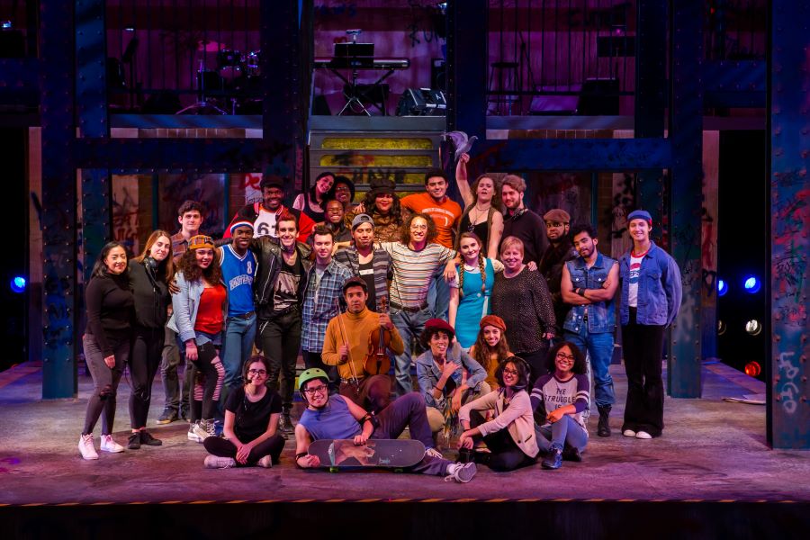 Image of QCC students at the Queensborough Performing Arts Center