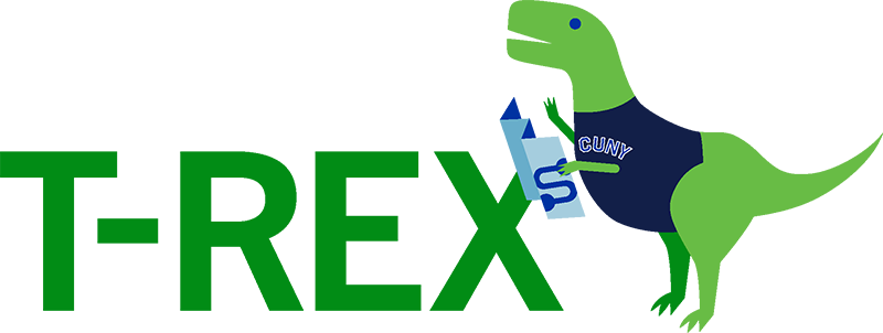 CUNY T-REX logo