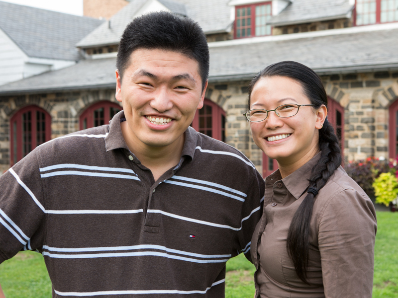 Dr. Huixin Wu with CRSP Mentee Xin Shen