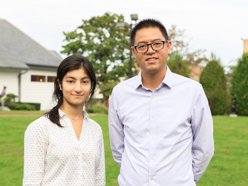 Dr. Sujun Wei with CRSP Mentee Muhabbat Ahmedova